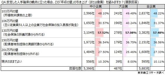 年収の壁解消の希望