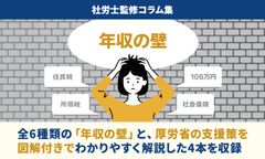 【図解：年収の壁】「103万円の壁」「106万円の壁」など、全6種類を一覧で解説／社労士監修コラム集