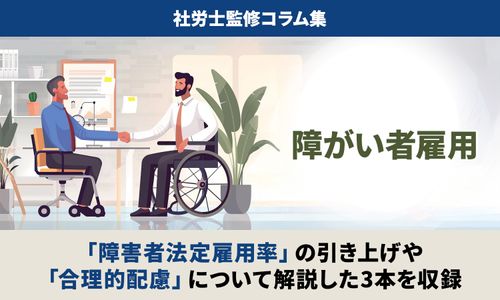 「障害者法定雇用率」の引き上げや「差別解消法」にどう対応する？【チェック表付】／社労士監修コラム集