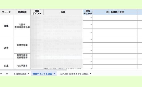 チェックシートのイメージ画像です。