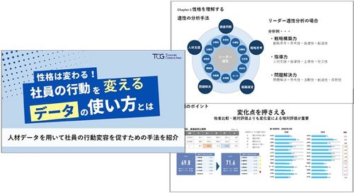 人材データを用いて社員の行動変容を促すための手法を紹介