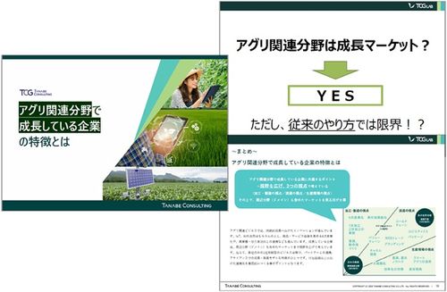 アグリ関連分野は成長マーケット？　など