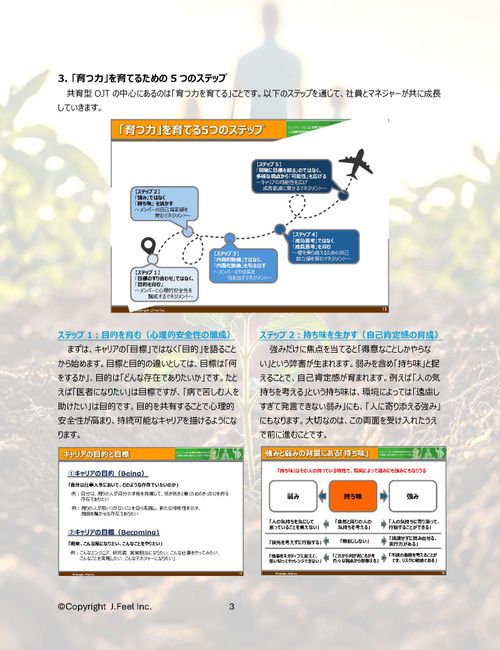 キャリア自律時代の人財育成　“メンバーの「育つ力」を育てる”  共育型OJTの進め方