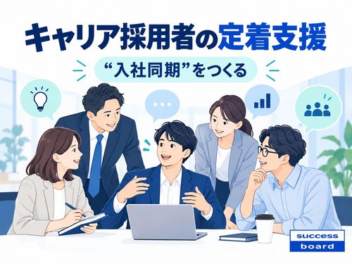 “入社同期”をつくり、横のつながりを形成