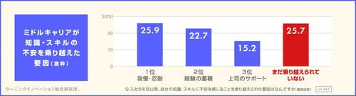 【調査レポート】中堅社員の意識調査（ミドルキャリアの「壁」編）