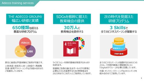 ターゲットごとの多様な人材開発手法 （研修・プログラム）