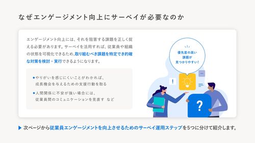 従業員エンゲージメントを向上させるサーベイ運用ノウハウ【10_0086】