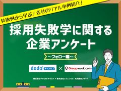 【お役立ち資料】 【企業調査データ】採用失敗学に関する企業アンケート～内定者フォロー編～