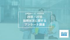 【企業調査データ】26卒・27卒採用状況に関するアンケート調査(2025年6月調査)
