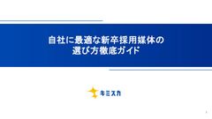 自社に最適な新卒採用媒体の選び方徹底ガイド