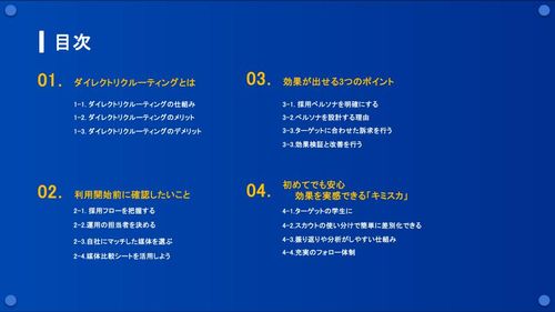 初めてのダイレクトリクルーティング🔰効果が出せる3つのポイント