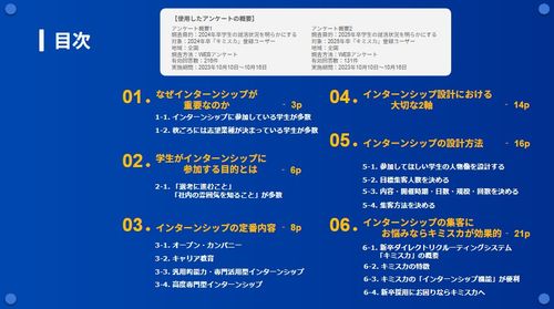 夏・冬のインターンシップ実施に向けて！設計のやり方を徹底解説【キミスカ】