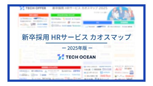 新卒採用HRサービス カオスマップ2025年版