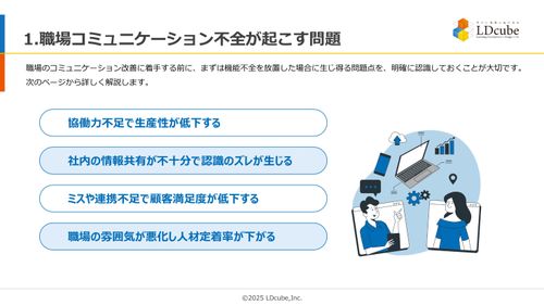 10分でまるごと理解！職場コミュニケーション 21の改善策