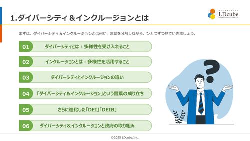 10分でまるごと理解！ダイバーシティ＆インクルージョンとは？