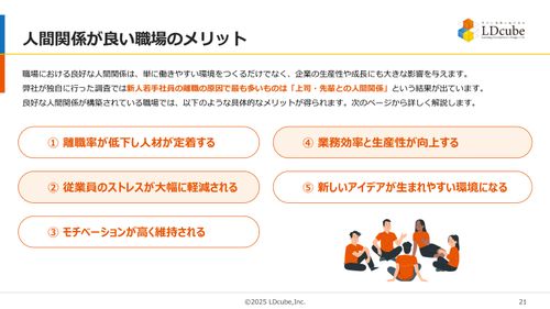 10分でまるごと理解！人間関係を良好にするための実践法と研修