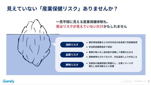 3つの事例から考える産業保健見直しの第一歩