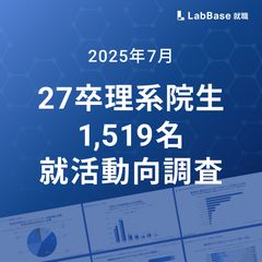 26卒理系院生1,519名調査データで読み解く 早期化時代の採用・内定承諾戦略