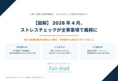 株式会社フェアワークストレスチェック_リーフレット表紙