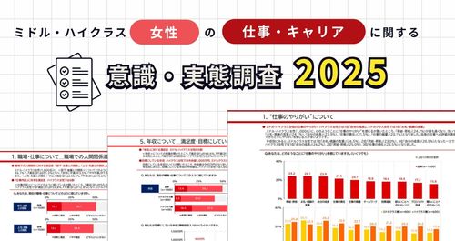 ミドル・ハイクラス女性の仕事・キャリアに関する 意識・実態調査2025