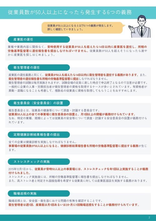 【保健師監修】産業医選任はじめてガイドブック