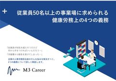 従業員50名以上の事業場に求められる健康労務上の4つの義務