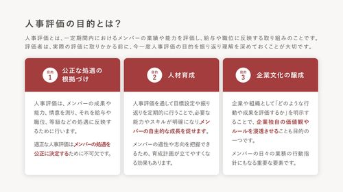 管理職必携！「人事評価」基礎知識【10_0092】