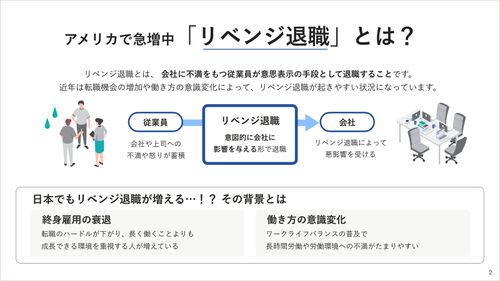 「リベンジ退職」が増加中！防ぐ方法と、これからの人材定着戦略【10_0150】