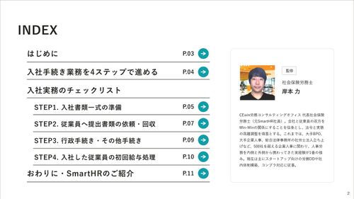 社労士監修！実務の“うっかりミス”をゼロに_入社手続きチェックリスト【20_0074】