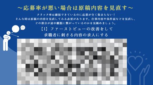 応募率が悪い時は・・・