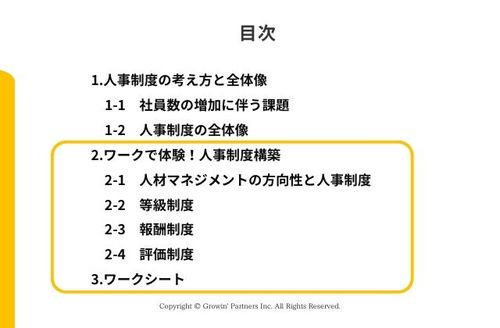 「300人の壁」を超えろ！ワークで体験する人事制度構築【後編】