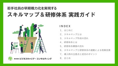 若手社員の早期戦力化を実現する スキルマップ＆研修体系 実践ガイド