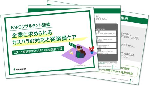 【いよいよ10月義務化】まずはここから！カスハラに備えた企業の体制づくり事例付ガイドブック