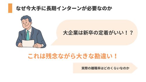 大手こそすべき！？長期インターンと新卒採用の深い関係とは