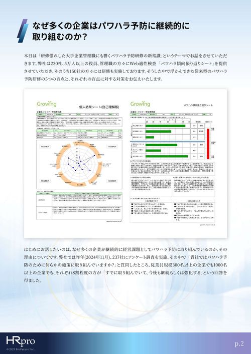 【講演レポート】研修慣れした大手企業管理職にも響くパワハラ予防研修の新常識