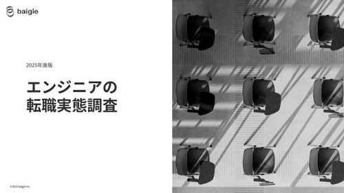 エンジニア転職実態調査の表紙画像