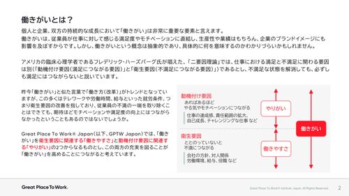 「働きがい」とは何か？-業績・離職率との関係性-