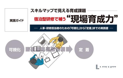 スキルマップで見える育成課題ー 宿泊研修で補う現場育成力 ー