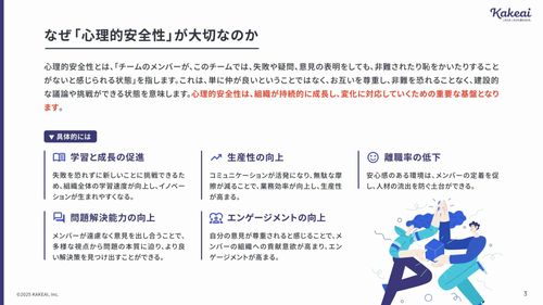 心理的安全性を高める 組織づくりと1on1の実践- なぜ1on1が、心理的安全性を育てるのか? -