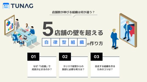 【店舗数が伸びる組織は何が違う？】5店舗の壁を超える「自律型組織」の作り方