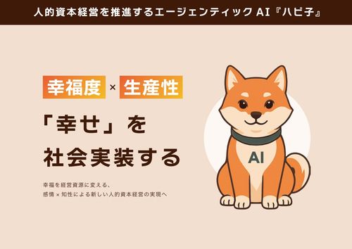 幸福度と生産性をむすぶAgenticAIハピ子
