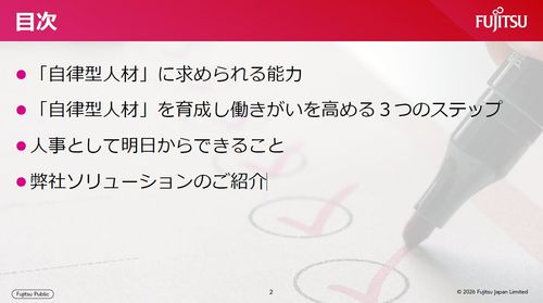 自律型人材の育成と 働きがいを最大化する 組織変革