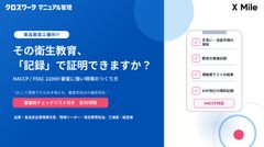 食品製造工業向けのチェックリスト