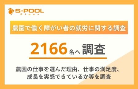 『障がい者雇用』農園における就労者2,000名以上へのアンケート調査結果