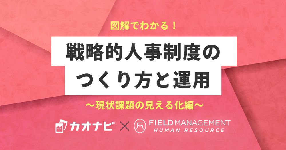 6/21カオナビ様主催、図解でわかる！戦略的人事制度のつくり方と運用セミナーにFMHR山田が登壇