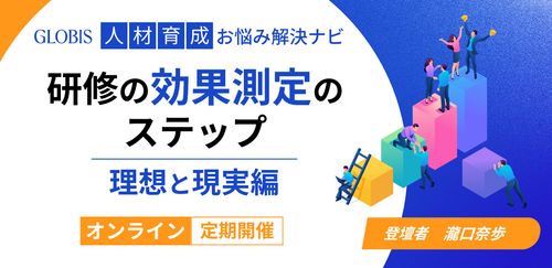 【人材育成お悩み解決ナビ】 研修の効果測定のステップ ～理想と現実編～