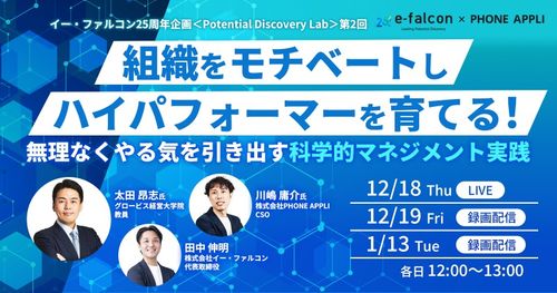 組織をモチベートしハイパフォーマーを育てる！無理なくやる気を引き出す科学的マネジメント実践