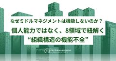 個人能力ではなく、8領域で紐解く“組織構造の機能不全”
