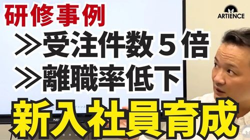【９分で事例解説】売上鈍化を新入社員育成で解消し、組織風土を改善した方法