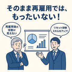 再雇用者を組織の戦力へ！失速を防ぐ『意識リセット』の秘訣。貢献意欲を引き出す定年前キャリア研修設計